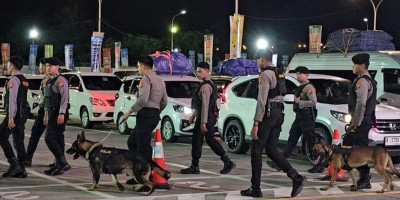 Perketat Pengamanan Mudik, Polda Banten Kerahkan K9 dan X-Ray di Pelabuhan Merak