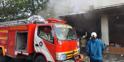 Kebakaran Rumah di Koja Diduga Akibat Korsleting Listrik