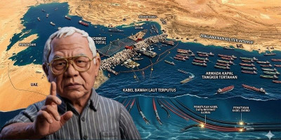 Tekanan Tanpa Peluru: Selat Hormuz Jadi Senjata Sunyi Geopolitik Global