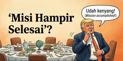 Amerika Bilang Cukup, Iran Bilang: Lanjut Terus Bro
