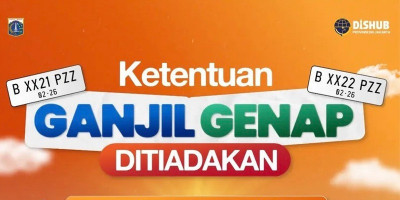 Kebijakan Ganjil Genap Lebaran Kapan Berakhir?