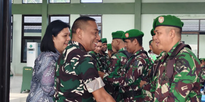 Bangun Kebersamaan Pasca Lebaran, Kodim 1708/BN Gelar Halal Bihalal