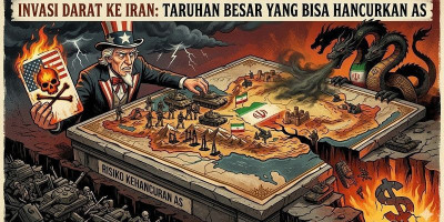 Invasi Darat ke Iran: Taruhan Besar yang Bisa Hancurkan AS
