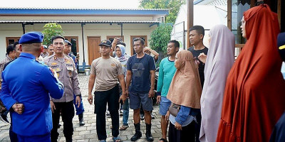 Korban Kebakaran Aspol Airud Cilincing Dapat Bantuan
