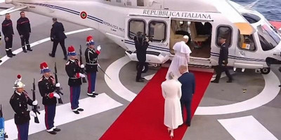 Pertama Kali Paus Berkunjung ke Monaco