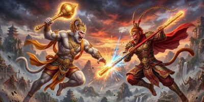 Anoman versus Sun Wukong