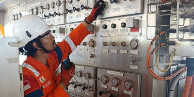 Akselerasi Produksi Gas Mahakam, Platform WPN-7 PHM Resmi Beroperasi