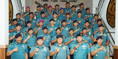 27 Perwira TNI AL Kodaeral XIV Naik Pangkat, Ini Pesan Laksda Djatmoko