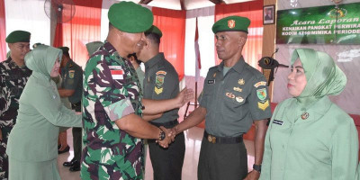 Kodim 1710 Mimika Gelar Kenaikan Pangkat Prajurit, Tekankan Loyalitas dan Disiplin