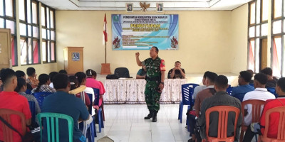 Cegah Narkoba Sejak Dini, Babinsa Biak Kota Edukasi Pemuda Peserta TIK
