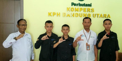 Perhutani Bandung Utara Terima PKL SMKN 2 Bandung