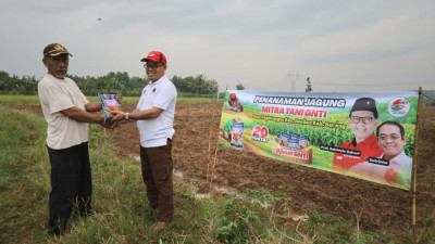 GNTI Salurkan Bibit Jagung, Perkuat Ketahanan Pangan Nasional