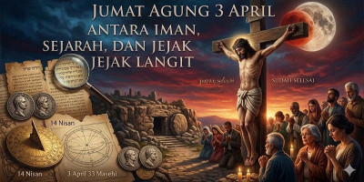 Saat Ini, Hari dan Tanggal yang Sama Ketika Yesus Disalib 1993 Tahun Lalu