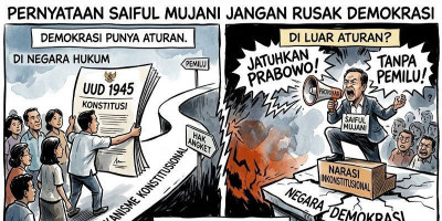 Pernyataan Saiful Mujani Jangan Rusak Demokrasi
