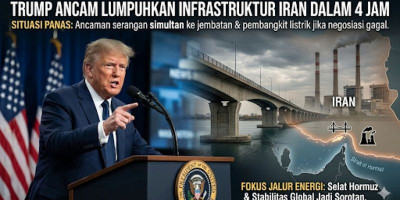 Ultimatum Mengerikan Trump: Infrastruktur Iran Diluluhlantakkan