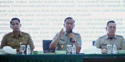 Pemkot Jaktim Targetkan Pengurangan Sampah