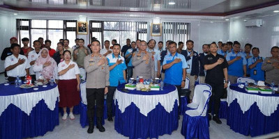 Polres Jakut Rangkul Buruh, Perkuat Sinergi Jelang May Day