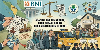 Skandal Deposito Fiktif, BNI Wajib Bertanggung Jawab Penuh