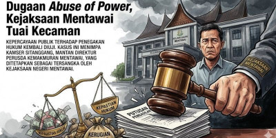 Kejaksaan Mentawai Disorot, Tersangka Tetap Ditahan Kendati Menang Praperadilan