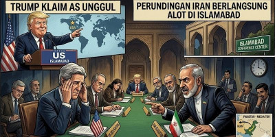 15 Jam Negosiasi Panas, Trump Klaim AS Menang Lawan Iran!