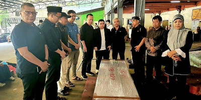 Jenazah Sekjen PWI Zulmansyah Diterbangkan ke Pekanbaru