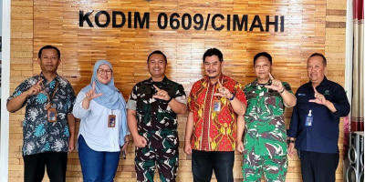 Perhutani Bandung Utara Perkuat Sinergi dengan Kodim Cimahi