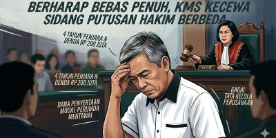 Berharap Bebas Penuh, KMS Kecewa Sidang Putusan Hakim Berbeda