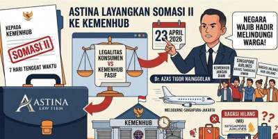 ASTINA Layangkan Somasi II ke Kemenhub, Soroti Kasus Bagasi Hilang