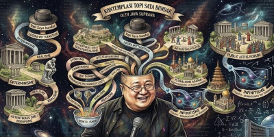 Kontemplasi Topi Saya Bundar
