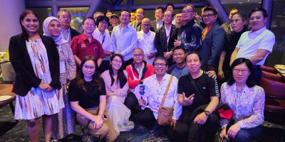 Delegasi CAJ Nikmati Jamuan Malam di KL Tower