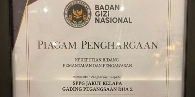 SPPG Jakut Kelapa Gading Pegangsaan Dua 2 Raih Predikat Dapur Terbaik 