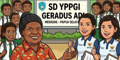 SD YPPGI Geradus Adi Merauke Akreditasi BAN-S/M Papua