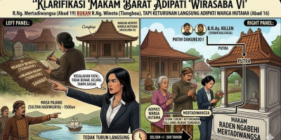 Klarifikasi Keberadaan Makam di Sebelah Barat Makam Adipati Wirasaba VI
