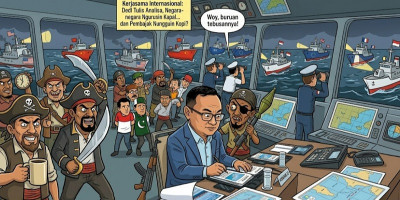 Kerjasama Beberapa Negara Diperlukan untuk Membebaskan Kapal Tanker Honour 25 yang Dibajak 