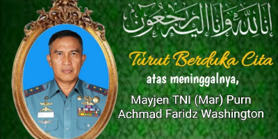 Mayjen TNI (Mar) Purn Achmad Faridz Washington Wafat