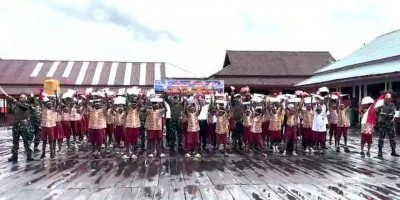 Koops TNI Habema Perkuat Pendidikan Generasi Muda Papua