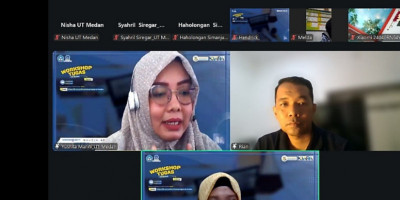 UT Medan Perkuat Kemandirian Mahasiswa Lewat Workshop Tugas Daring