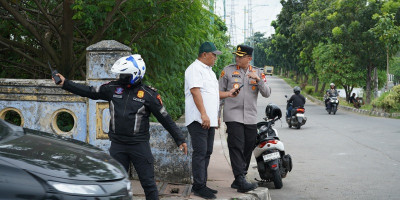 Kapolres Turun Langsung, Kemacetan Parah BKT Akhirnya Terurai