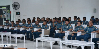 Prajurit Kodaeral XIV Sorong Rutin Ikuti Kauseri Agama