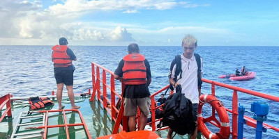 KLM Cajoma V Karam, 13 Penumpang Dievakuasi Selamat