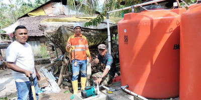 Tak Lagi Jauh dari Air Bersih: NHM Peduli Hadirkan Solusi Nyata bagi Warga Kobok