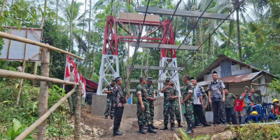 Danrem 083/Baladhika Jaya Apresiasi Jembatan Garuda Merah Putih di Songgon, Bukti Nyata Menjawab Kebutuhan Rakyat