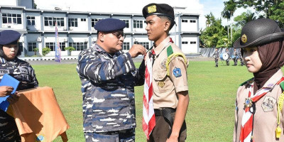 Kodaeral XIV Sorong Gelar Persami Korps Kadet Republik Indonesia 