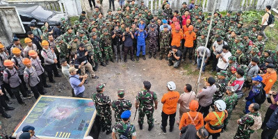 ERT PT NHM Turut dalam Pencarian Pendaki Hilang di Gunung Dukono