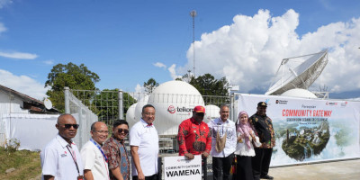 TelkomGroup Resmikan Community Gateway Wamena, Tulang Punggung Utama Konektivitas Digital Papua Pegunungan