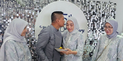 Budhi Achmadi dan Lulu Syukuri 25 Tahun Rumah Tangga Harmonis