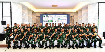 Danpusterad Pimpin Upacara Pembukaan MTT Katpuan Apkowil Tersebar 