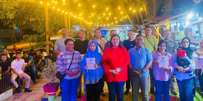 Kodim 1708/BN Tutup Rangkaian HUT Ke-56 dengan Syukuran dan Hiburan