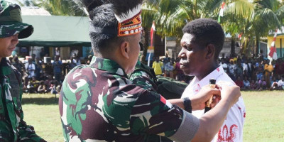 Pangdam XVII/Cenderawasih Resmi Tutup TMMD Ke-128 Kodim 1710/Mimika di Kampung Keakwa