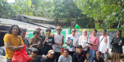 Bersama Artis Chandra Wahyu-Silvia Nabila, PJBW Berbagi Kebaikan & Layanan Terapi Gratis ke Warga Cibubur